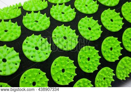 Acupressure Mat With Pillow Specially Made With Non-allergik, Callibrated Trigger Points That Will S