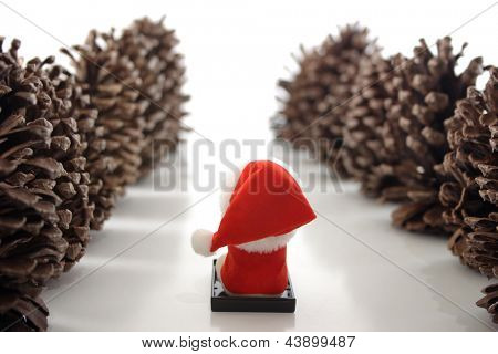 Foto von gehen Santa!
