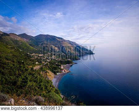 Beautiful Italian West Coast In The Bay Of Sapri In Italy - Travel Photography