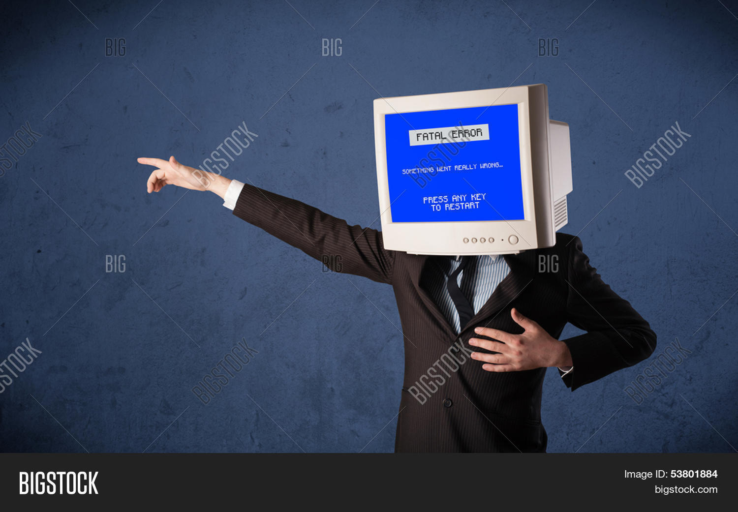 Person Monitor Head Image & Photo (Free Trial) Bigstock