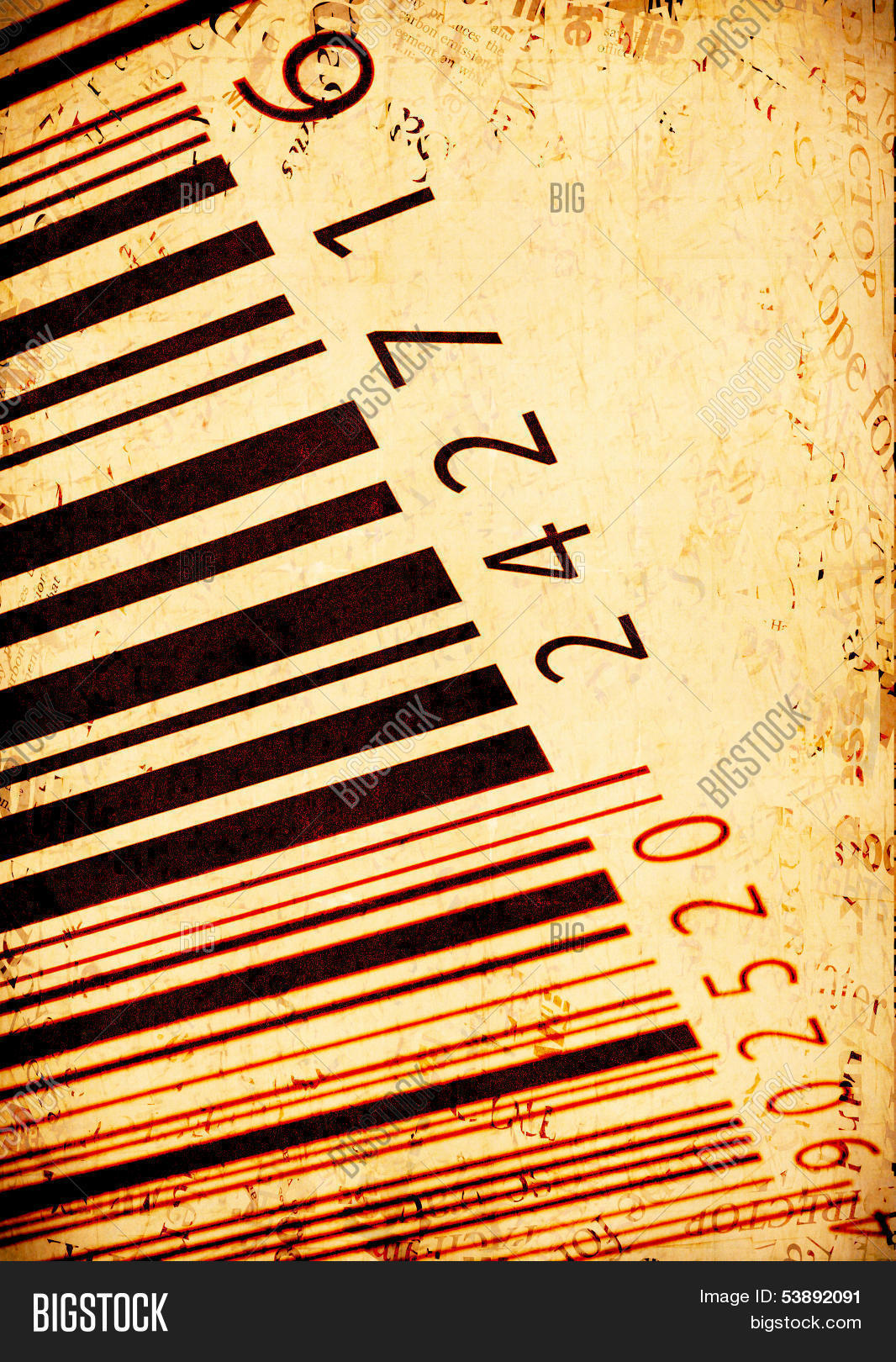 Abstract Bar Code Image & Photo (Free Trial) | Bigstock