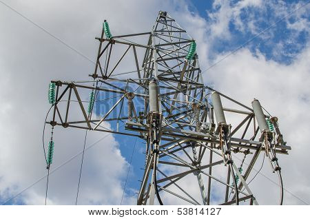 high voltage electricity bolard