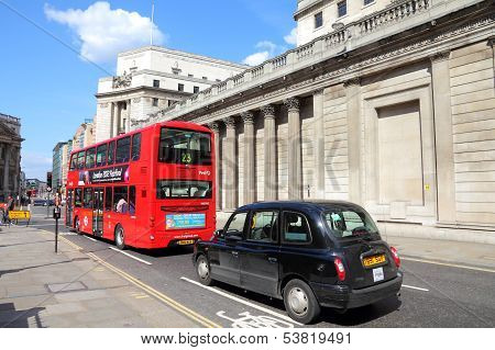 London Bus And Taxi