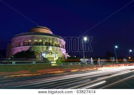 Vivekananda house at dusk