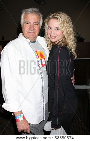 LOS ANGELES - OCT 6:  John McCook, Molly McCook at the Light The Night The Walk to benefit the Leukemia-Lymphoma Society at Sunset-Gower Studios on October 6, 2013 in Los Angeles, CA