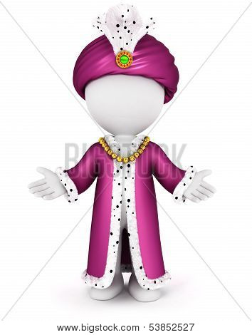 3d white people caliph