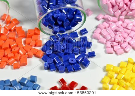 Dyed Polymer Resins