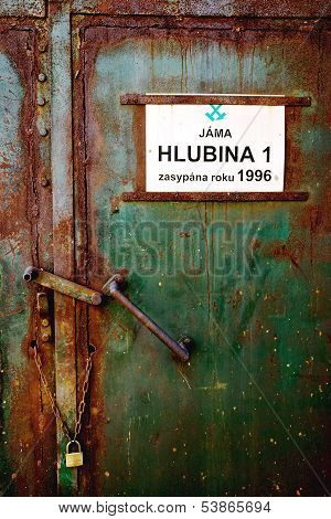 Old closed entrance