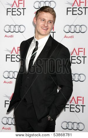 LOS ANGELES - NOV 12:  Alexander Ludwig at the  