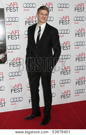 LOS ANGELES - NOV 12:  Alexander Ludwig at the  