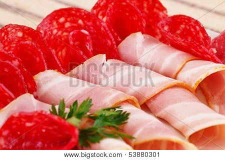 Salami And Bacon