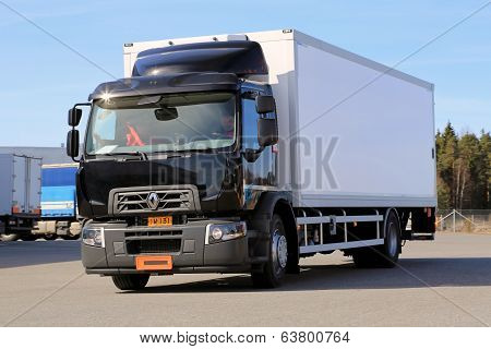Renault Range D Truck On A Test Drive