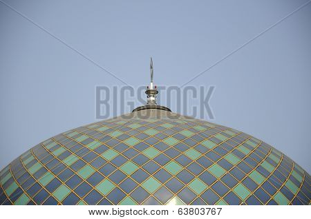 The Main Dome Pinnacle of Sultan Abdul Samad Mosque (KLIA Mosque)