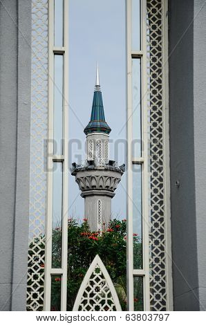 Minaret of Sultan Abdul Samad Mosque (KLIA Mosque)