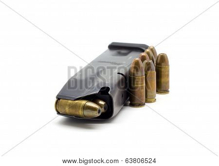 Police Bullets 9Mm Magazine
