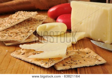 Asiago And Gouda Cheeses