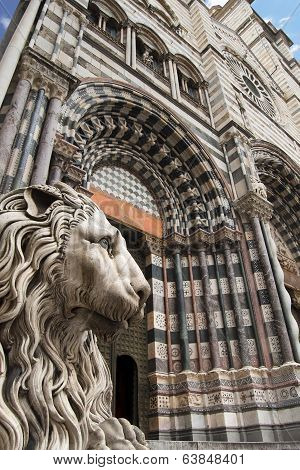 Cathedral Of St. Lawrence - Genoa Italy