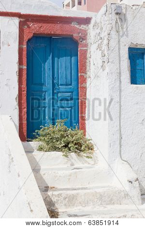 Traditional greek house on Mykonos island, Greece