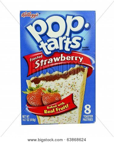 Box Of Strawberry Pop Tarts