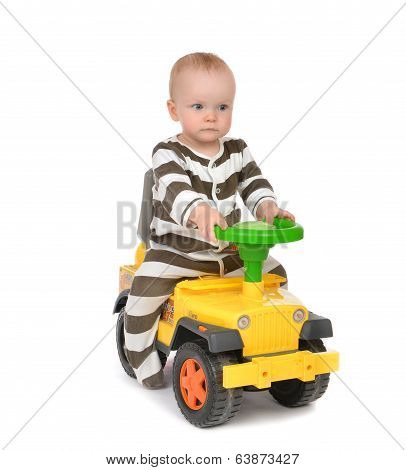 Infant Child Baby Boy Toddler Happy Driving Big Toy Car Truck