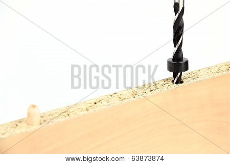 Making dowelling joints