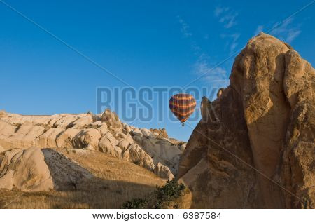 Ballonger över Cappadocia