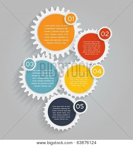 Infographic business template vector illustration