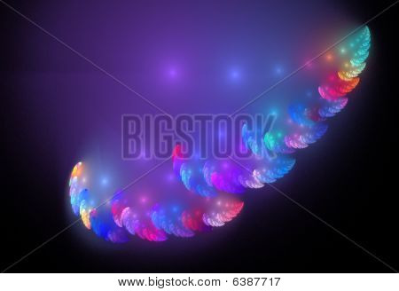 Hojas de colores