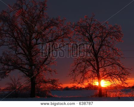 Ледяной закат