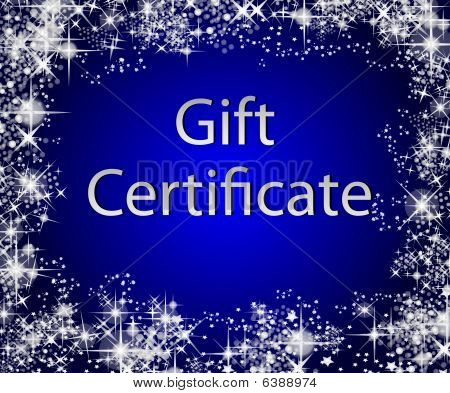 Weihnachts-Geschenk-Bescheinigung