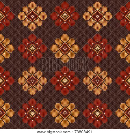 Folk Seamless Pattern Ornament. Ethnic Ornament