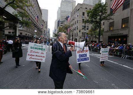 US Senator Charles Schumer