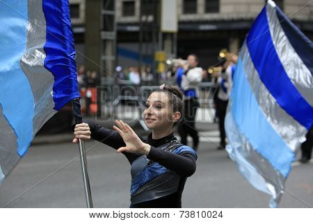 High school drill team