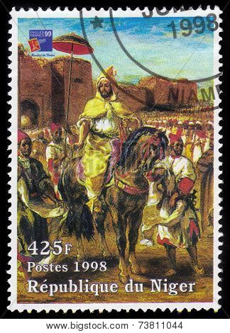 Painting By Eugene Delacroix, Muley Abd El Rahman
