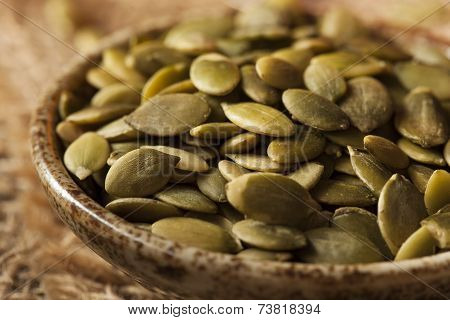 Raw Organic Pumpkin Pepita Seeds
