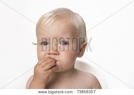 Eating child