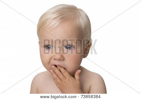 Eating boy