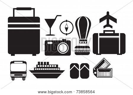 Travel vector set