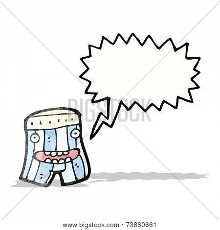 talking underpants cartoon