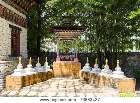 The Buddha Statue In Bhutan Pavilion