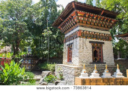 The Architecture Of Bhutan Pavilion