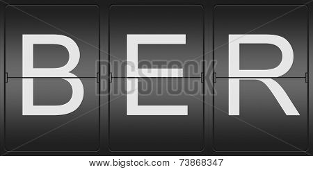 Three Letter Code Of Berlin Brandenburg Airport
