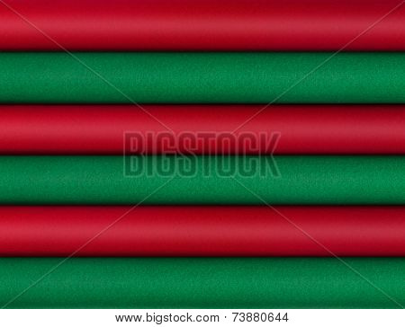Stack woolen fabrics