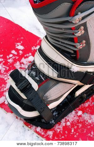 Snowboarding shoe