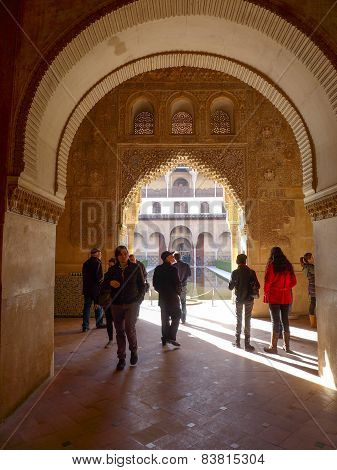 Inside the ALhambra