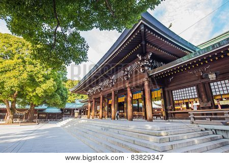 Meiji-jingu Shrine In Tokyo, Japan