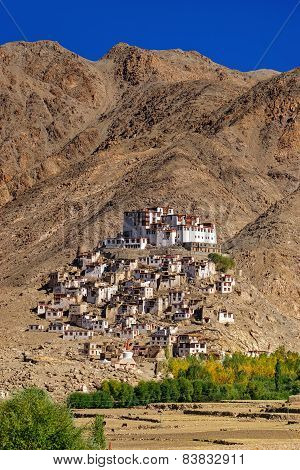 Chimray Monastery, Ladakh, Jammu And Kashmir, India