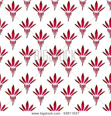 Vector floral watercolor seamless pattern. Can be used for wallpaper, pattern fills, web page backgr