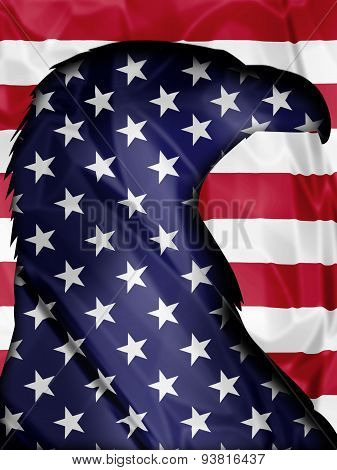 American eagle background