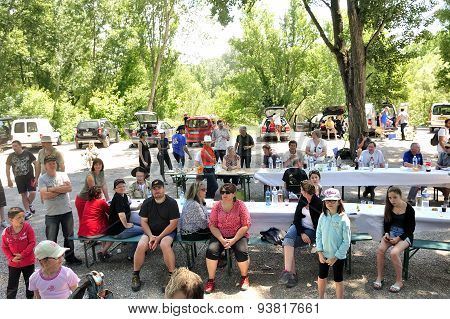 Lunch For Participants In The European Cup Gold Diggers